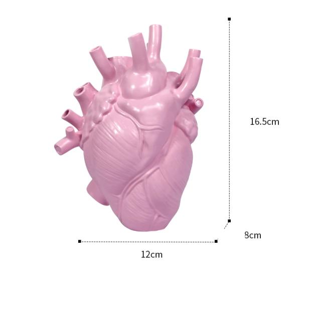 Vaso a Forma di Cuore Creativo – Artistico e Stile per Ogni Interno
