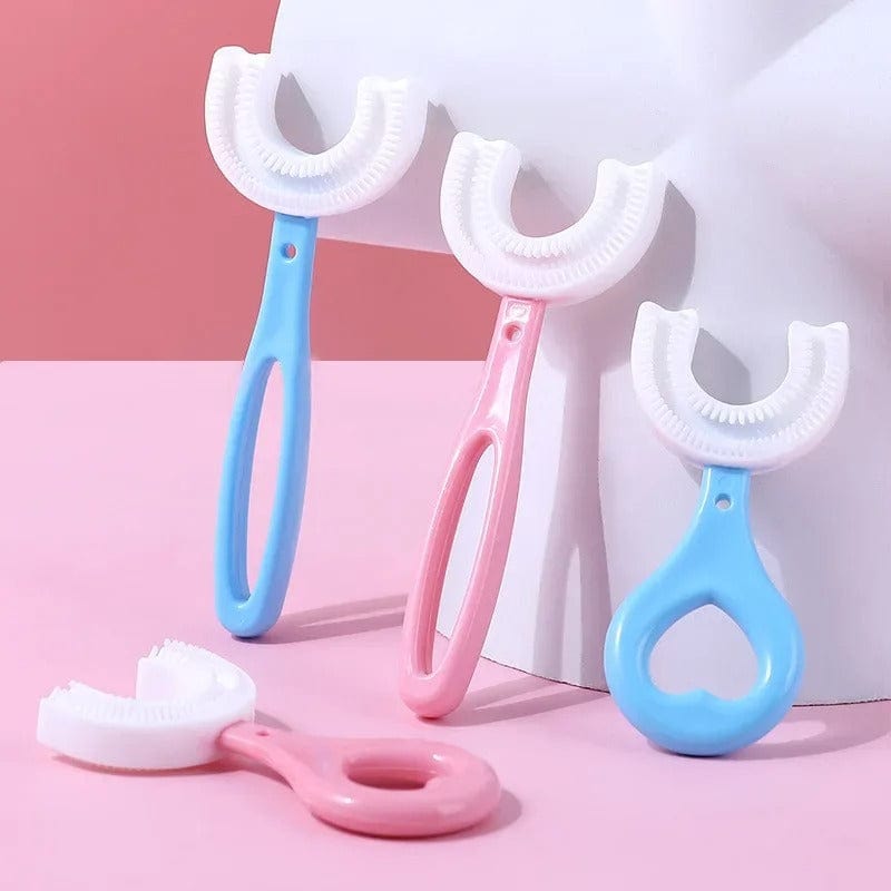 ProFlux - Spazzolino per Bambini Ultra Morbido 360° a Forma di U