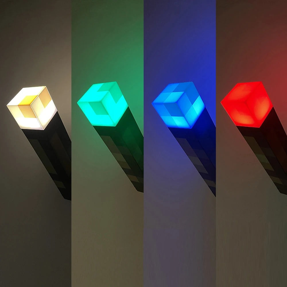 Lampada LED Colorata Cube - Per un Atmosfera Giocosa e Illuminata