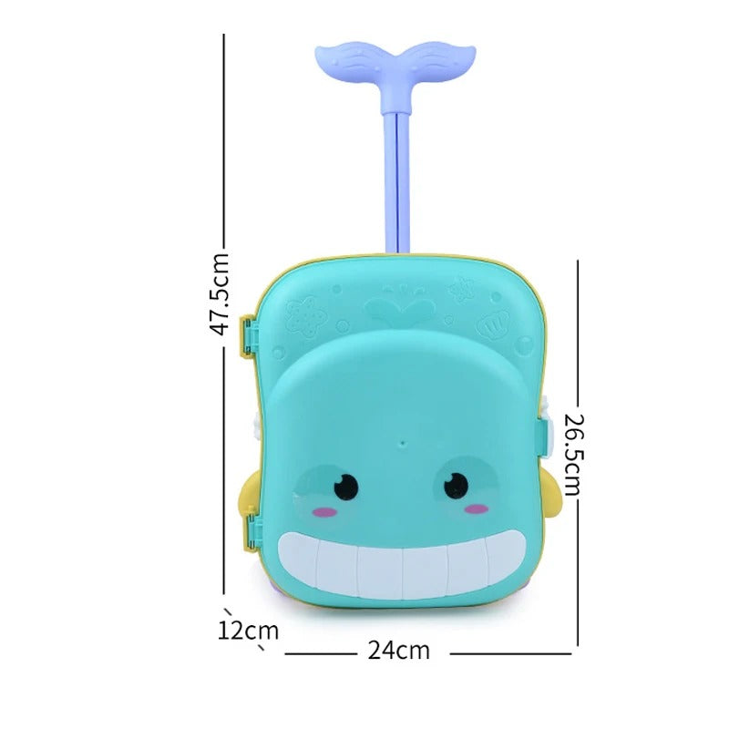 Avventura Animali Carrello da Spiaggia - Divertimento per Piccoli Esploratori