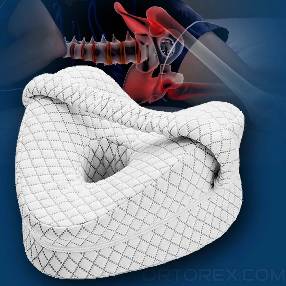 Cuscino Ortopedico ComfortPlus per le Ginocchia – Ideale per Chi Dorme di Lato