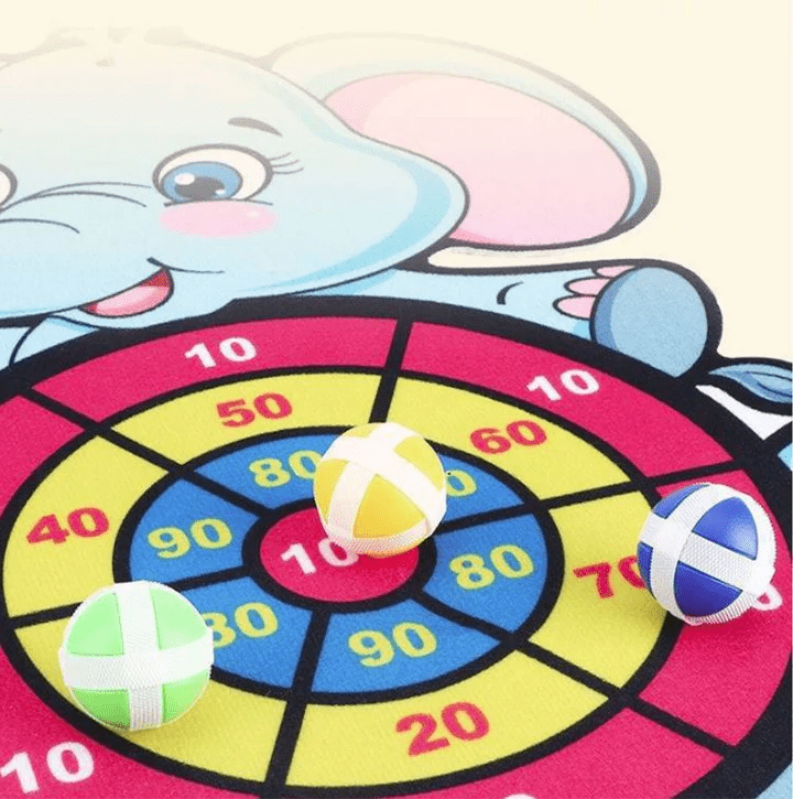 Dartboard Appiccicoso Amici Animali - Divertimento Sicuro per Bambini