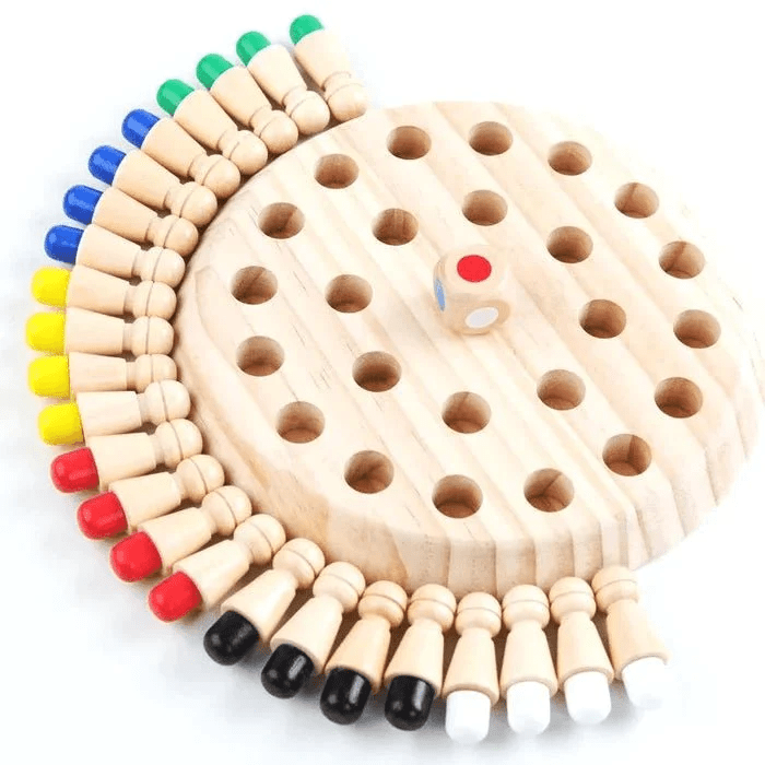 MemoryMaster Gioco di Memoria in Legno - Sfida e Istruzione