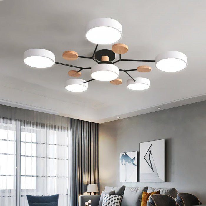 Lampada da soffitto LED Scandinava Moderna – Elegante e Sostenibile