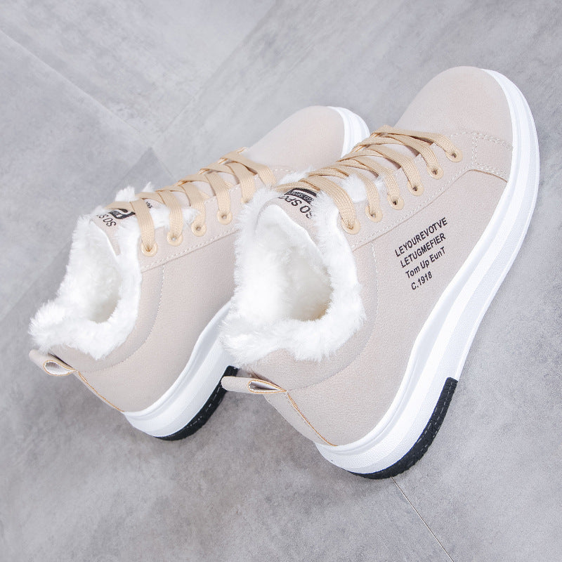 Sneakers Calde Wolf per Donne - Sneakers Trendy per Giornate Fredde