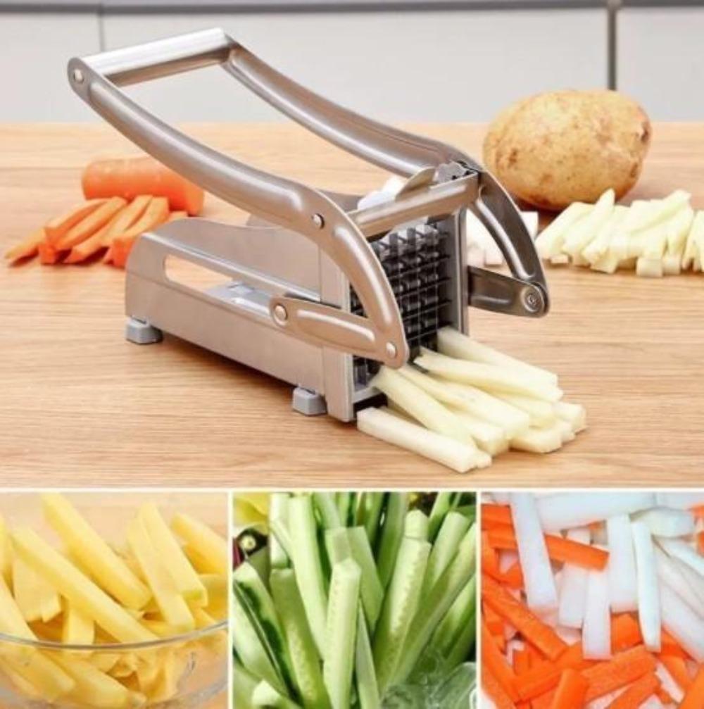 ProSlice Affettatrice per Patate e Patatine – Patatine Perfettamente Affettate in Un Solo Movimento