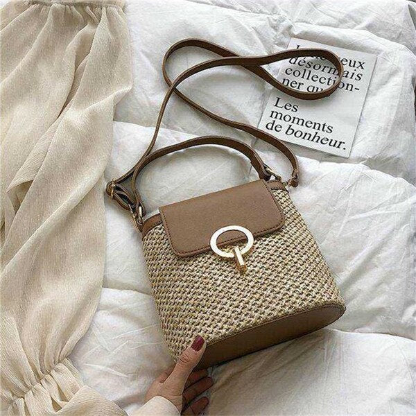 Borsa Eva Straw Chic – Naturale ed Elegante