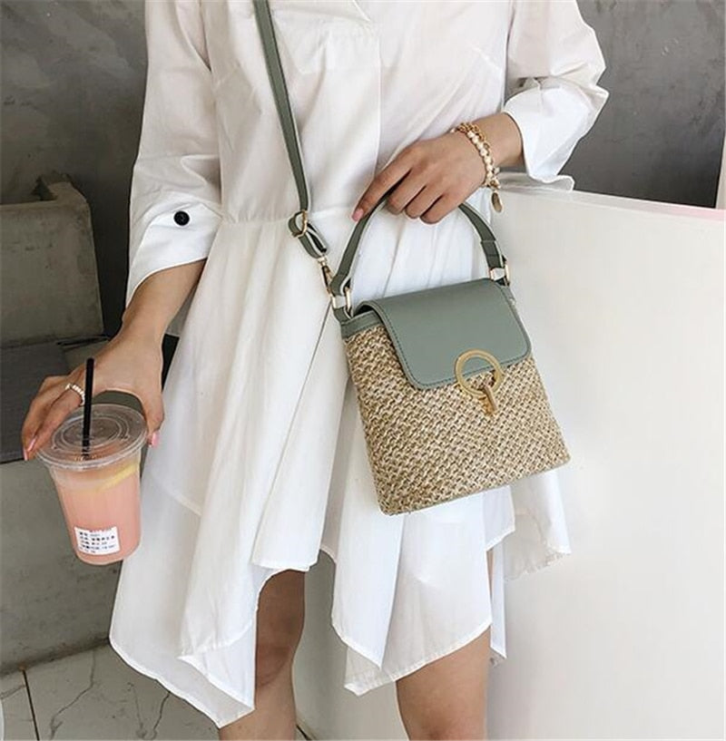 Borsa Eva Straw Chic – Naturale ed Elegante