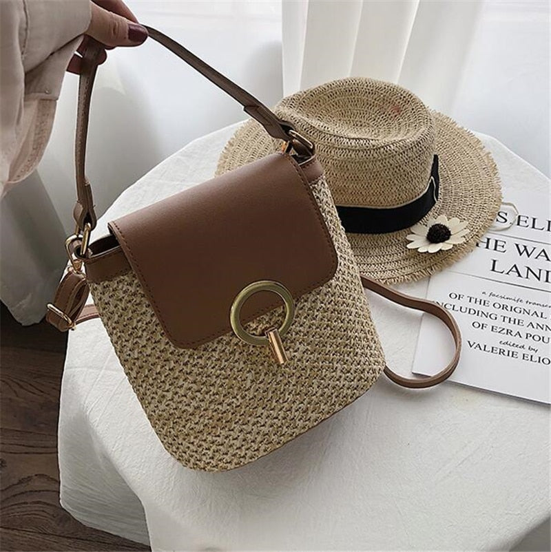 Borsa Eva Straw Chic – Naturale ed Elegante