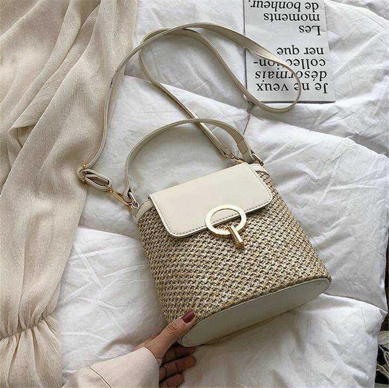 Borsa Eva Straw Chic – Naturale ed Elegante