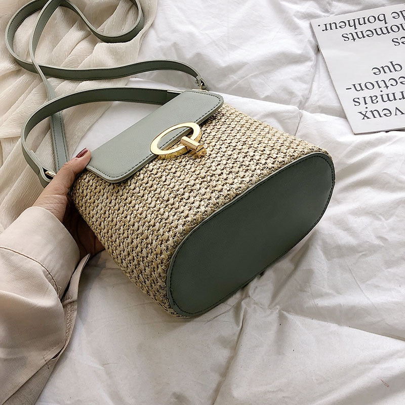 Borsa Eva Straw Chic – Naturale ed Elegante