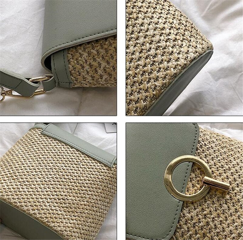 Borsa Eva Straw Chic – Naturale ed Elegante