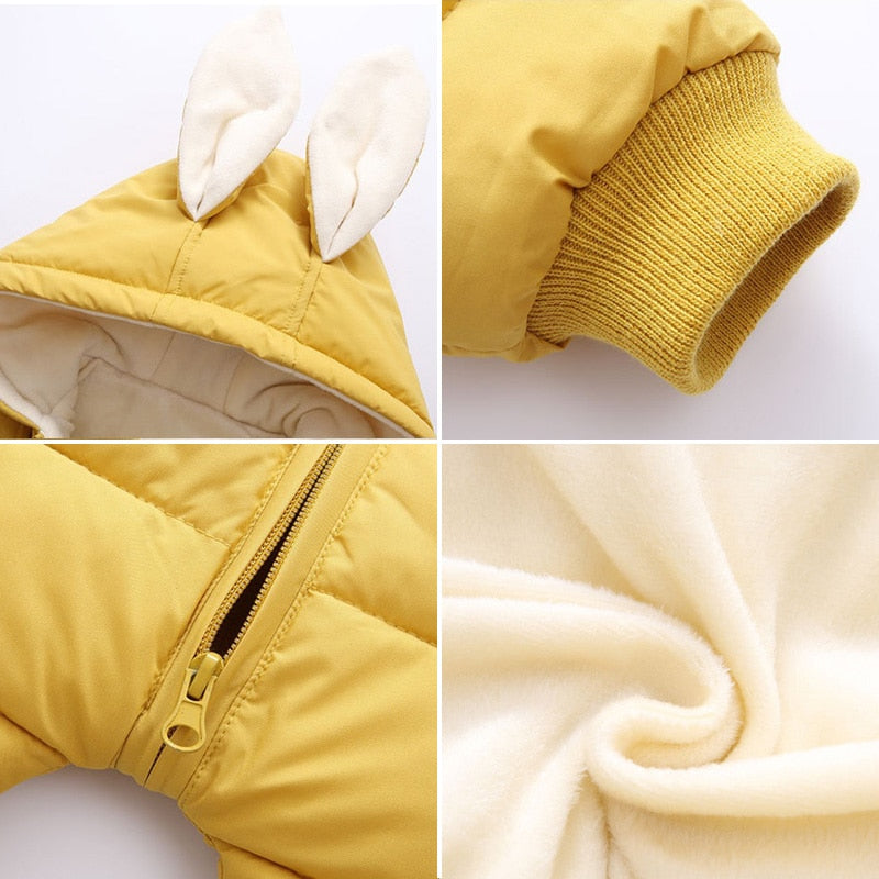 Coniglio - Morbido Jumpsuit per Bambini - Irresistibilmente Carino e Confortevole