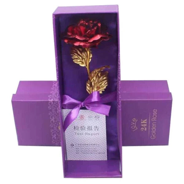 Rose d'Oro Romantica Eterna - Per un'Amore Immortale a San Valentino
