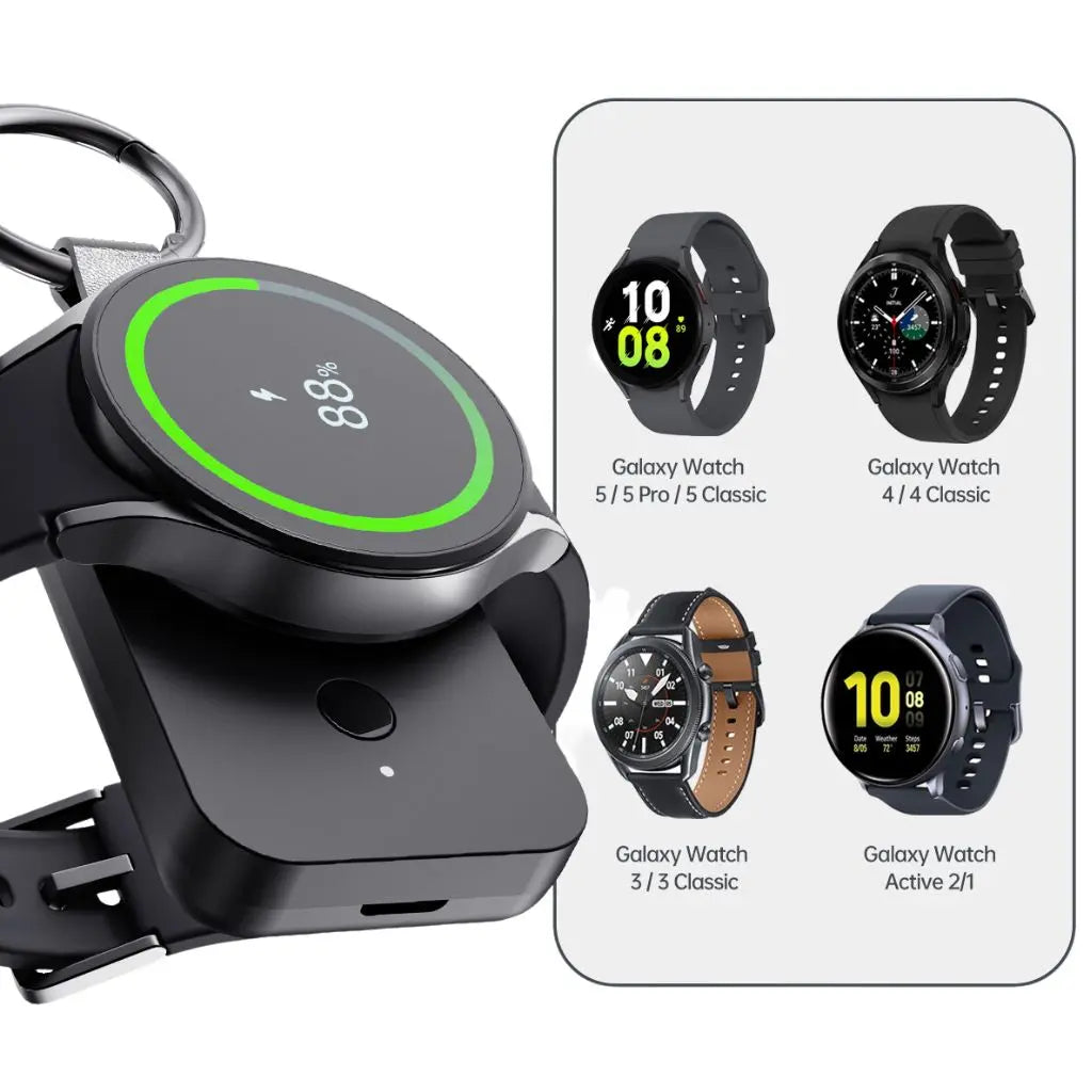 Powerbank Smartwatch Portatile – Caricabatterie a Chiave per Viaggi