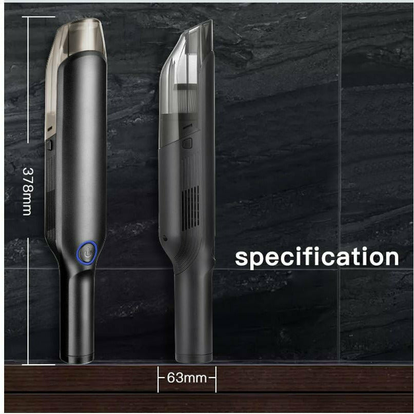 Aspirapolvere Portatile Ricaricabile – Pulizia Potente per Auto e Casa