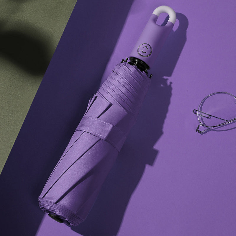 Ombrello Compatto e Resistente al Vento - Pratica Protezione Pieghevole