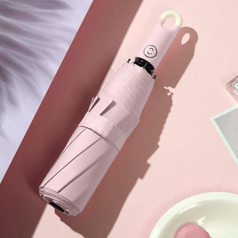 Ombrello Compatto e Resistente al Vento - Pratica Protezione Pieghevole